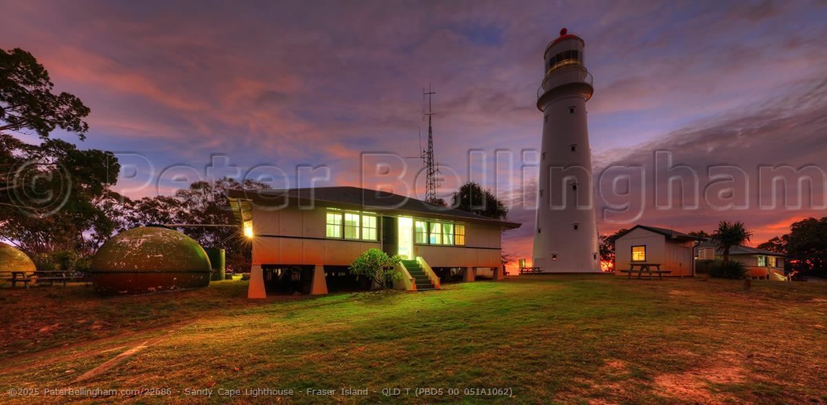 Peter Bellingham Photography Sandy Cape Lighthouse - Fraser Island - QLD T (PBD5 00 051A1062)